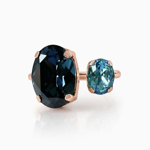 Swarovski Aqua Navy Yüzük