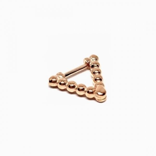 Bubble Üçgen Piercing Rose