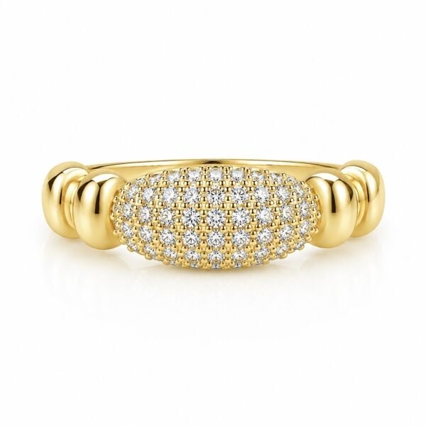 Premium Series Pave Yüzük 1
