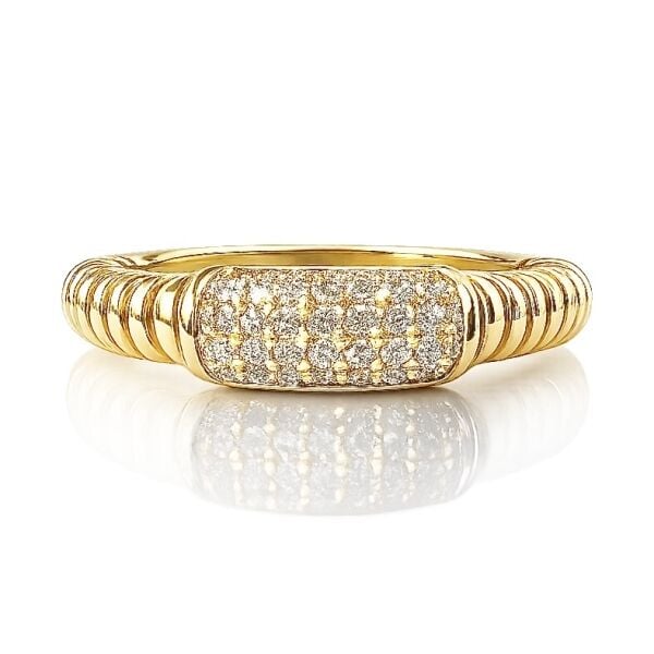 Premium Series Pave Yüzük 2