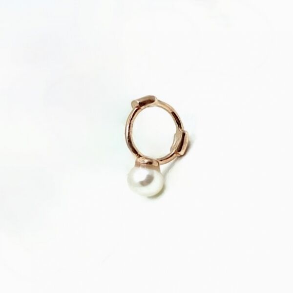 Pearl Point Halka Piercing Rose