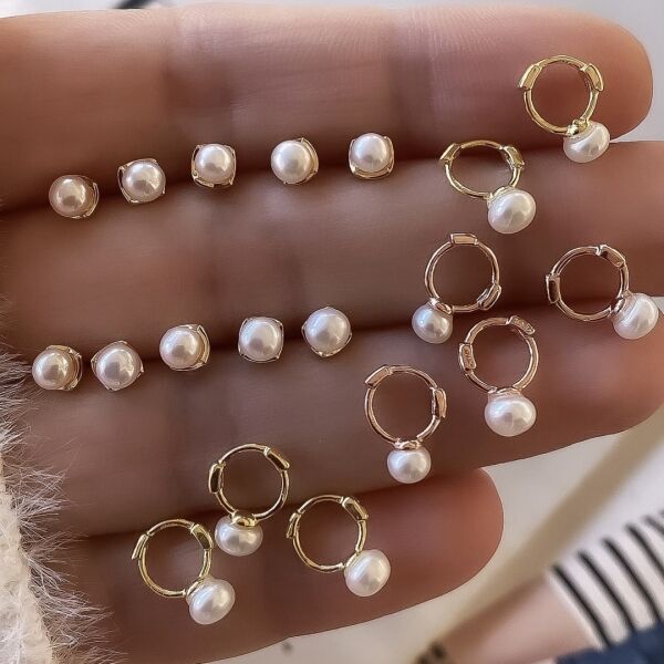 Pearl Point Halka Piercing Rose