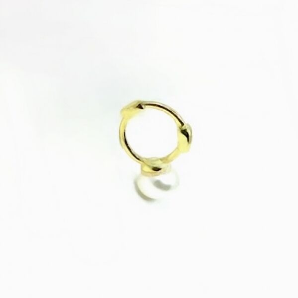Pearl Point Halka Piercing Gold