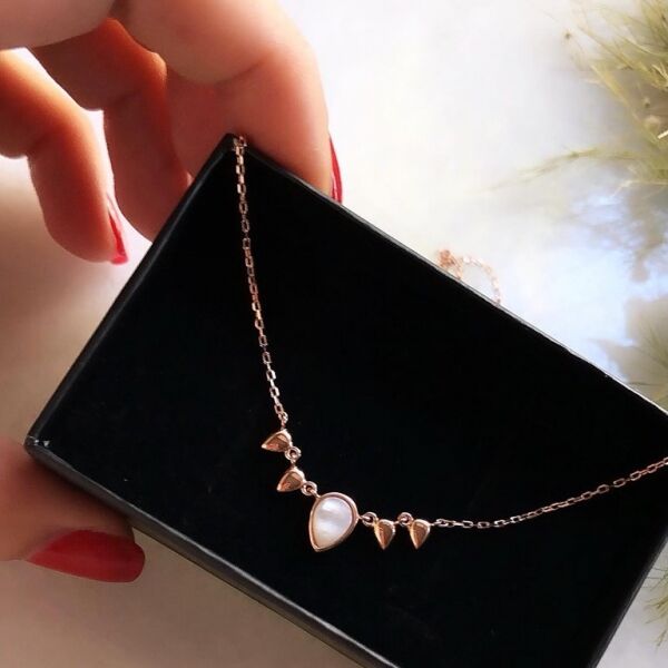 Drop Opal Kolye