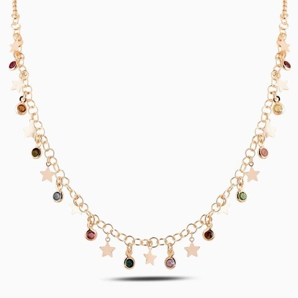 İtalyan Swarovski Star Kolye