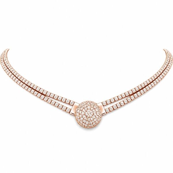 Double Su Yolu Pave Choker
