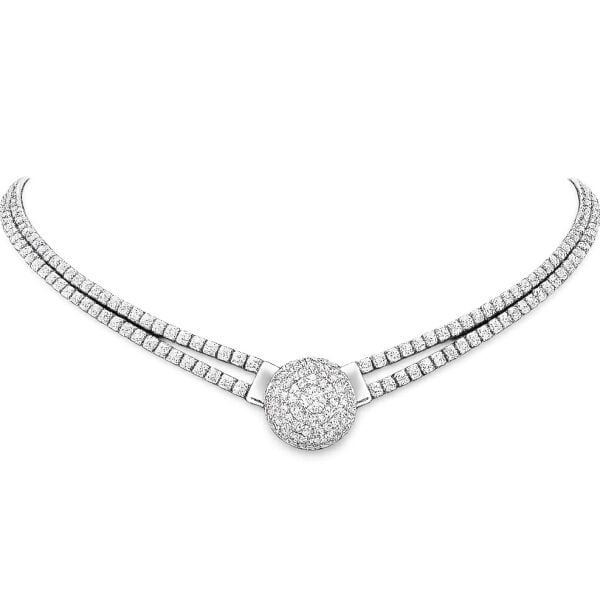 Double Su Yolu Pave Choker