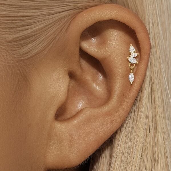 Cris Piercing 3 Gold