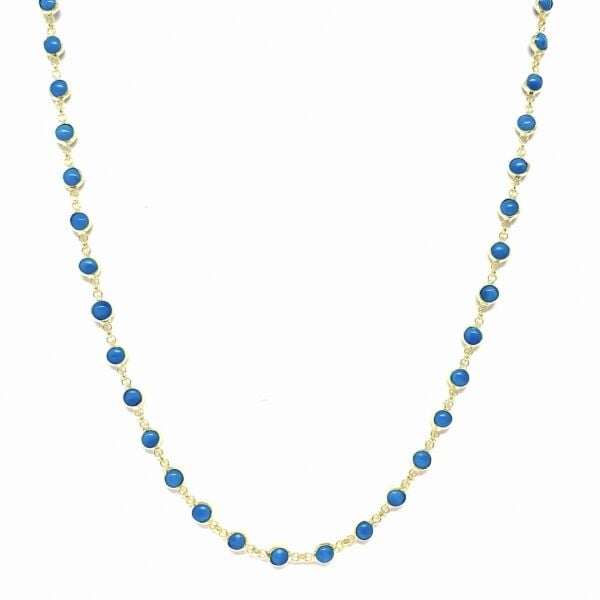 Firuze Bezel Choker