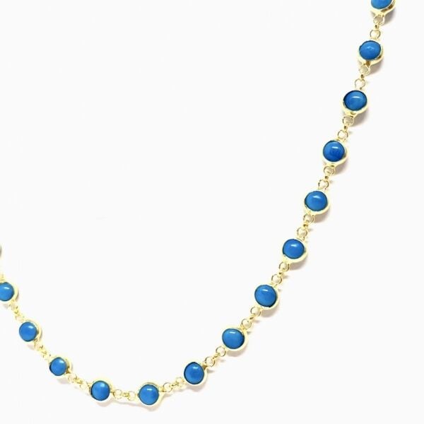 Firuze Bezel Choker