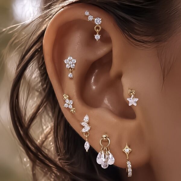 Cris Piercing 15 Gold