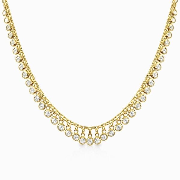 Bezel Shakira Choker Kolye
