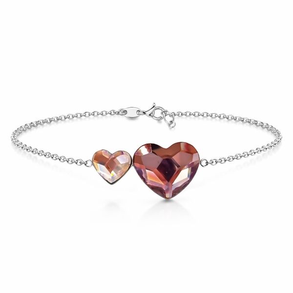 Swarovski Kalp Bileklik