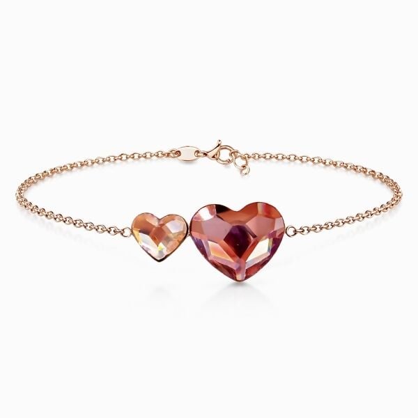 Swarovski Kalp Bileklik