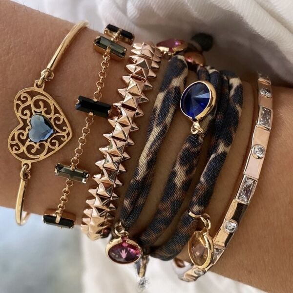 Swarovski Midnight Begi  Bileklik