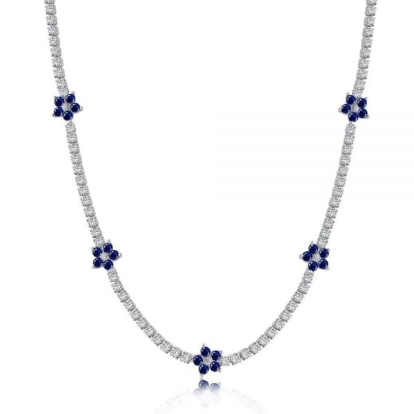 Navy Daisy Su Yolu Choker