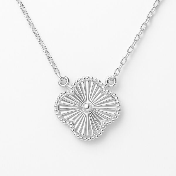 Retro Clover Kolye