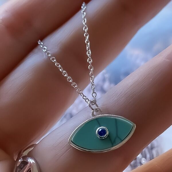 Firuze Evil Eye Kolye