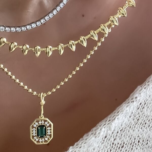 Emerald Begi Jasmine Kolye Ucu