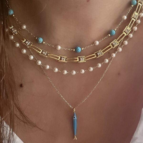 Pearl Bubble Kolye