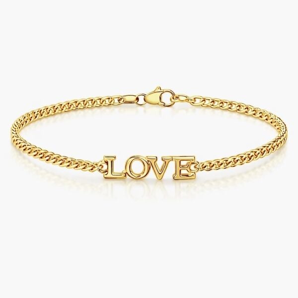 LOVE Gurmet Chain Bileklik