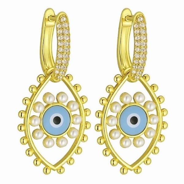 Big Eye Pearl Küpe