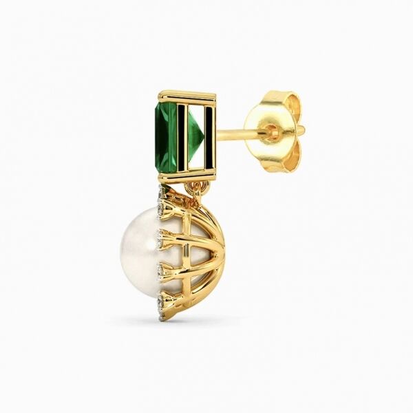 Emerald Begi Pearl Küpe