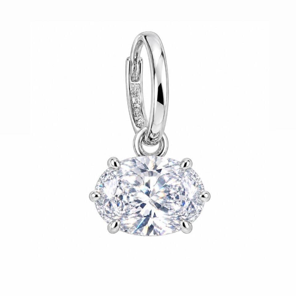 Hailey Oval Earrings