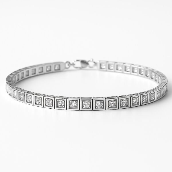 Taşlı Cubic Bileklik