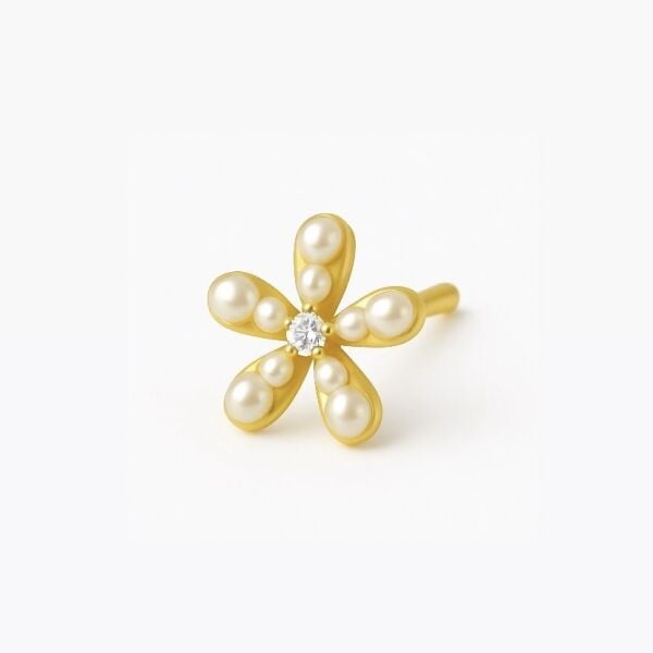 Pearl Flow Küpe