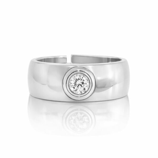 Bezel Plain Yüzük