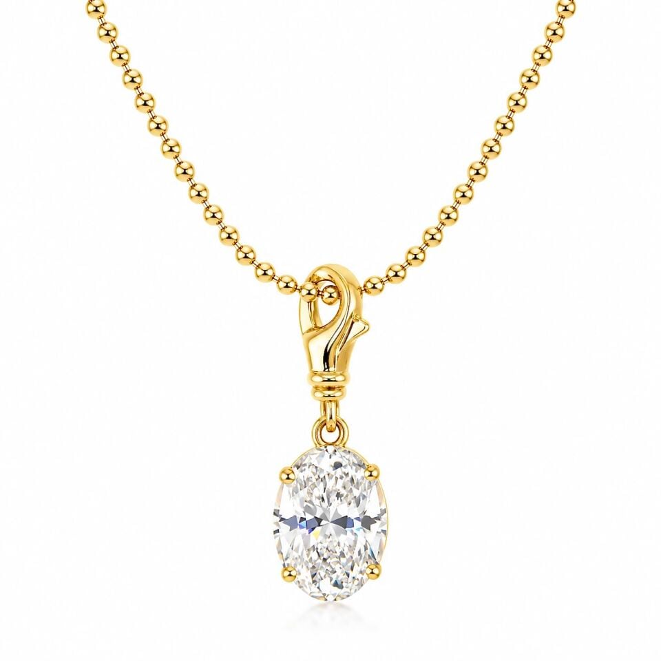 Armin Oval Charm Kolye