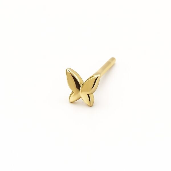 Butterfly Mini Pimli Küpe