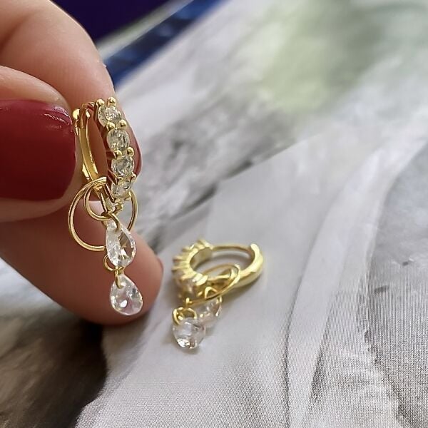 Isabella Hoop Küpe 1