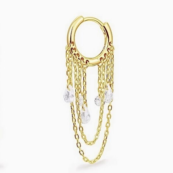 Isabella Chain Küpe 3