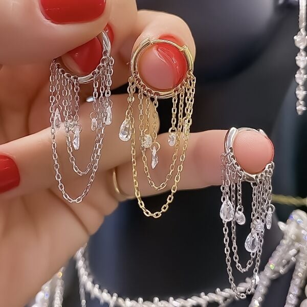 Isabella Chain Küpe 3