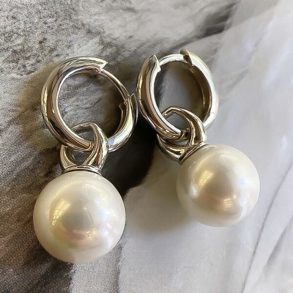 Big Pearl Halka Küpe