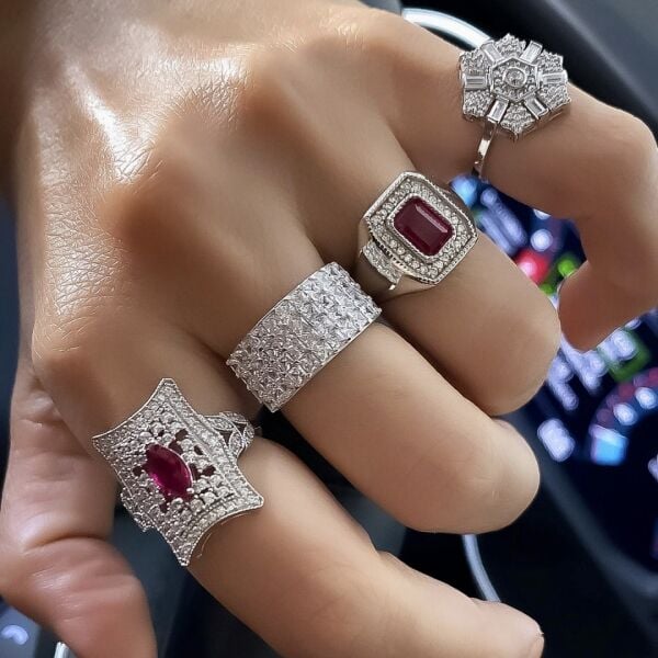 Markiz Ruby Ottoman Yüzük