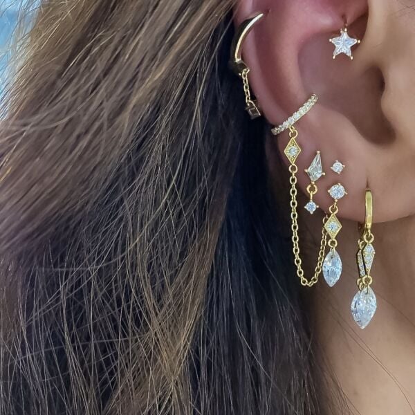 Hanna Cris Küpe & Ear Cuff