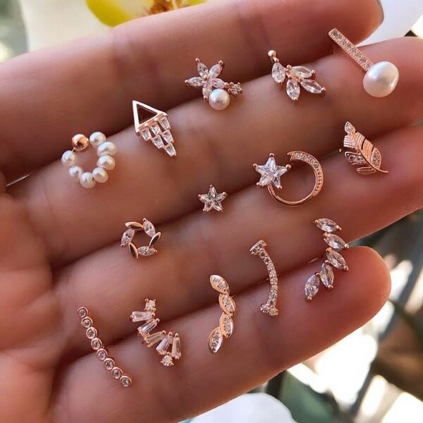 Sekiz Taş Piercing