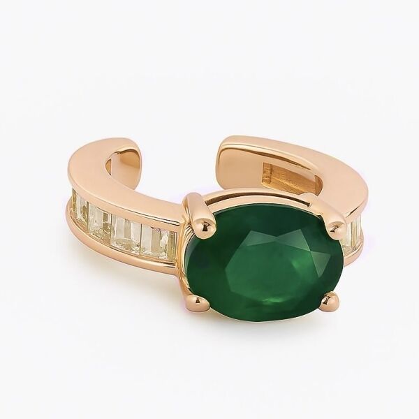 Yeşil Begi Ear Cuff
