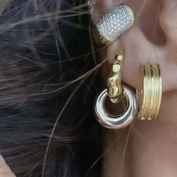 Pave Bomb Ear Cuff