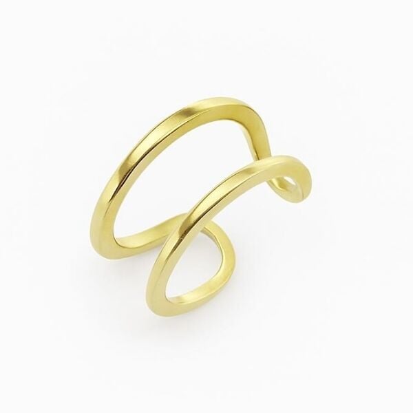 İki Sıra Şerit Ear Cuff
