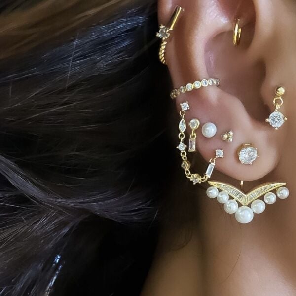 Bubble Tektaş Piercing