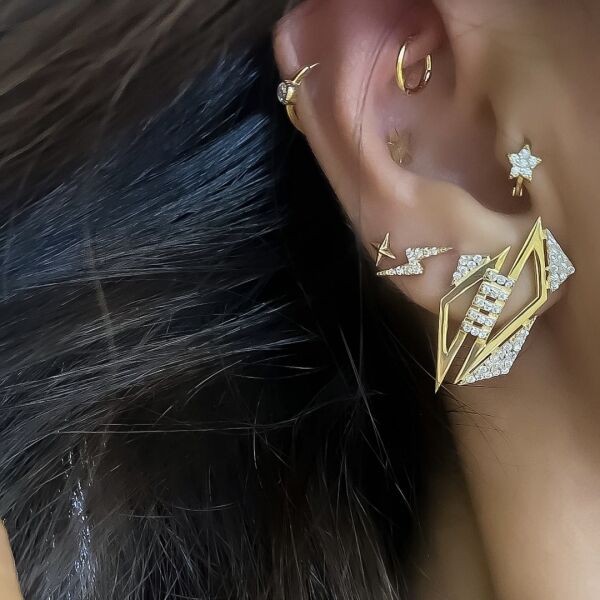 Bezel Halka Piercing