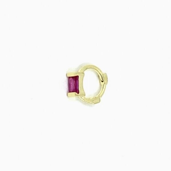 Fuşya Begi Halka Piercing