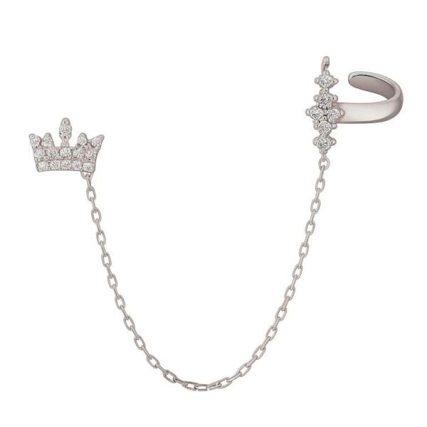 Zincirli Cuff & Taç Küpe