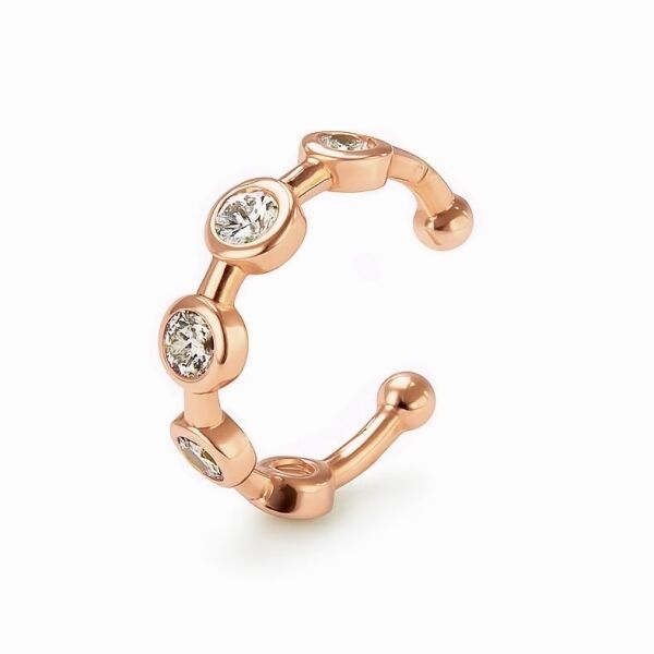 Bezel Julia Ear Cuff